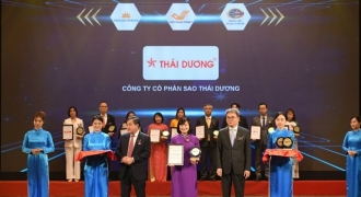 Sao Thái Dương lọt Top 10 nhãn hiệu nổi tiếng – Nhãn hiệu cạnh tranh Việt Nam năm 2022