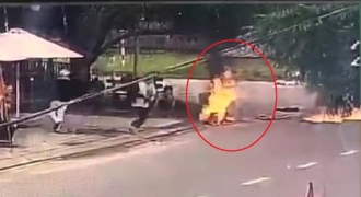 Cô gái bị tạt xăng đốt giữa đường ở Quảng Nam: 