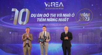 Tân Á Đại Thành - Meyland giành 3 giải thưởng Thương hiệu Bất động sản dẫn đầu