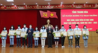 61 học sinh Thanh Hóa đạt giải quốc gia