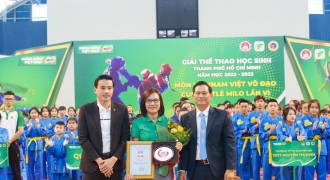 Giải Vovinam Việt Võ Đạo Cúp Nestlé MILO 2023 chào đón gần 2.000 vận động viên tranh tài