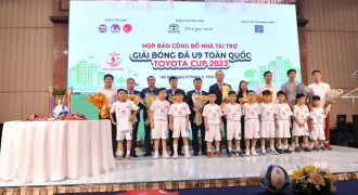  Khởi động Giải bóng đá U9 toàn quốc Toyota Cup 2023