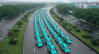 Hãng taxi điện đầu tiên tại Việt Nam chính thức vận hành: Giá cước bao nhiêu?