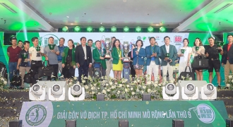 Cựu danh thủ Lê Công Vinh ghi tên tại giải golf TP. Hồ Chí Minh 2023