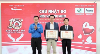 Amway Việt Nam nhận Bằng khen của Trung ương Đoàn Thanh niên