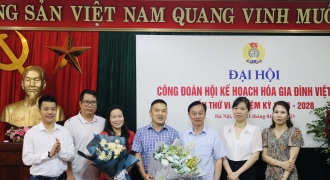 Công đoàn Hội KHHGĐ Việt Nam đại hội thành công nhiệm kỳ 2023 - 2028