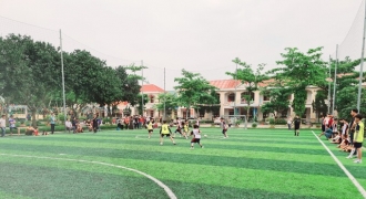 Huyện Nam Đàn - Nghệ An tìm kiếm tài năng bóng đá nhí cho Sông Lam Nghệ An