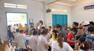 Trẻ em nghèo huyện Tánh Linh – Bình Thuận được khám bệnh, cấp thuốc miễn phí
