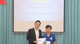2 sinh viên Đại học Nha Trang được vinh danh với phát minh về khoa học công nghệ