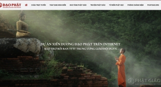 DaoPhatOnline.com - Chuyên trang về các dữ liệu Phật giáo ra mắt