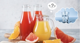 Uống nước hoa quả thay nước lọc: Nên không?