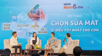 Nestlé đồng hành cùng mẹ Việt, cùng nhau “Chọn sữa mát vì điều tốt nhất cho con”