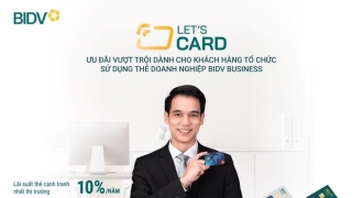 Let’s Card – Bùng nổ ưu đãi từ thẻ doanh nghiệp BIDV
