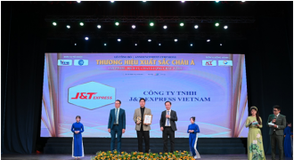 J&T Express Việt Nam tiếp tục được vinh danh Thương hiệu xuất sắc Châu Á
