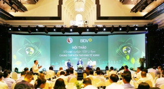 BIDV tổ chức Hội thảo “Doanh nghiệp Việt Nam - Chung tay kiến tạo Kinh tế Xanh”