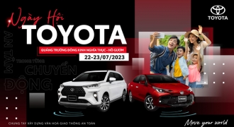 Toyota Việt Nam tổ chức sự kiện “Ngày hội Toyota” tại Hà Nội