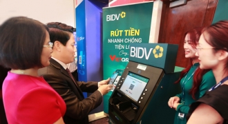 BIDV tiên phong triển khai dịch vụ rút tiền Vietqr cash