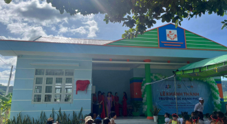 Mầm non tương lai tỉnh Phú Yên có trường mới 1,2 tỷ đồng