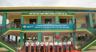 BIDV phối hợp trao tặng 4 công trình tránh lũ tại Quảng Bình và Thừa Thiên Huế