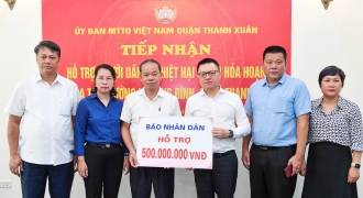 Gần 50 tỷ đồng hỗ trợ nạn nhân vụ cháy nhà tại Hà Nội