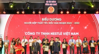 Nestlé Việt Nam được biểu dương vì đóng thuế TNDN lớn nhất 
