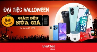 Viettel Store giảm đến 50% cho smartphone, đồ công nghệ - gia dụng trong dịp Halloween