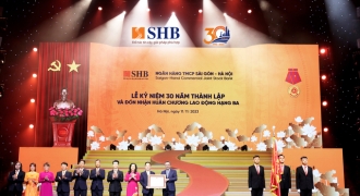 SHB kỷ niệm 30 năm thành lập và đón nhận Huân chương Lao động hạng Ba