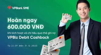 Thẻ ghi nợ dành cho SME của ngân hàng nào hoàn tiền nhiều nhất?