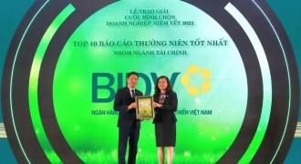 BIDV nhận giải thưởng “Top 10 Báo cáo thường niên tốt nhất”