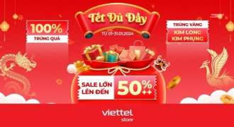Viettel Store chính thức khởi động series “Tết đủ đầy” với ưu đãi cực khủng