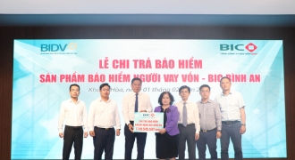 BIC trao hơn 7,7 tỷ đồng quyền lợi bảo hiểm cho khách hàng vay vốn tại BIDV Khánh Hòa