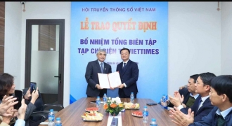 Bổ nhiệm ông Nguyễn Bá Kiên làm Tổng biên tập Tạp chí điện tử Viettimes