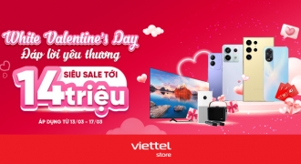 Viettel Store ưu đãi đến 14 triệu đồng cho các cặp tình nhân trong White Valentine's Day