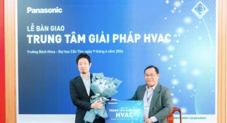 Panasonic Việt Nam bàn giao trung tâm giải pháp HVAC cho Trường Bách Khoa - ĐH Cần Thơ