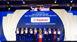 Nagakawa ghi danh Top 50 DN tăng trưởng xuất sắc nhất Việt Nam