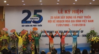 Hình ảnh Lễ kỷ niệm 25 năm thành lập Hội Kế hoạch hóa gia đình Việt Nam