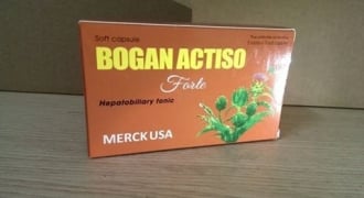 Thu hồi giấy xác nhận thực phẩm bảo vệ sức khỏe Bogan Actiso Forte.