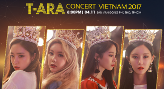 T-ARA đến Việt Nam và biểu diễn trong “T-ARA Concert in Vietnam 2017”