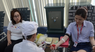 200 cán bộ, nhân viên Maritime Bank tham gia hiến máu nhân đạo