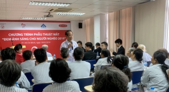 Dai-ichi Việt Nam tài trợ phẫu thuật mắt cho 100 người nghèo tại TP. Hồ Chí Minh