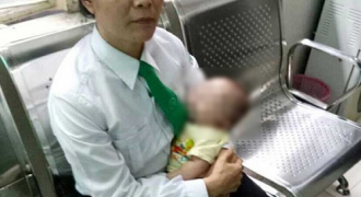 Bé trai 2 tháng tuổi bị bỏ rơi trên xe hãng taxi Mai Linh