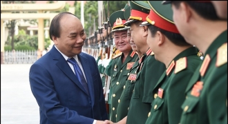 Thủ tướng Nguyễn Xuân Phúc dự lễ khai giảng Học viện Quốc phòng