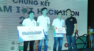 Đã tìm ra nhà vô địch nhận 150 triệu đồng của Vietnam IoT Hackathon 2017