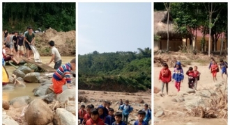 Hành trình vượt sông tìm con chữ của học sinh bản miền núi nghèo Thanh Hóa