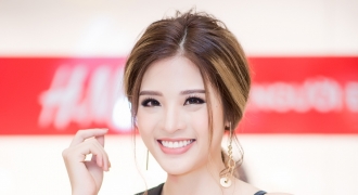Hoa hậu Phan Hoàng Thu thu hút sự chú ý với style gợi cảm