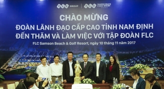 Bí thư tỉnh ủy Nam Định: “Chính quyền tỉnh sẽ vào cuộc tích cực để hỗ trợ FLC nghiên cứu đầu tư”