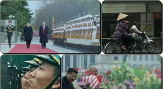 Hình ảnh Việt Nam xuất hiện trên clip cảm ơn Châu Á của ông Donald Trump