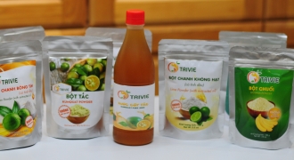 Chính thức ra mắt sản phẩm chế biến từ trái cây mang thương hiệu TRIVIE