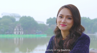 Hương Giang Idol trẻ trung, dịu dàng trong clip giới thiệu ở Hoa hậu Chuyển giới Quốc tế