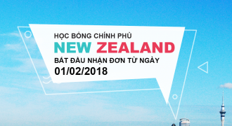 Đại sứ quán New Zealand tại Việt Nam nhận hồ sơ ứng tuyển Học bổng Chính phủ New Zealand 